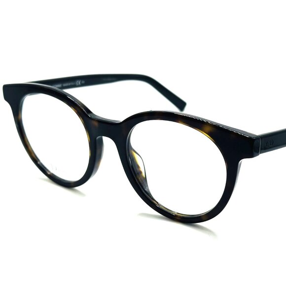 NEW DIOR BLACKTIE218F KVX Dark Havana/Black Eyeglasses 51mm 21 150